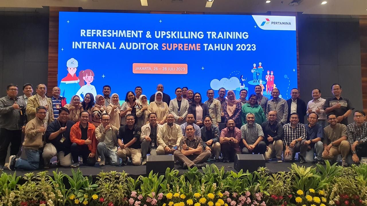 Refreshment and upskilling training for Pertamina SUPREME internal auditors, Jakarta 2023